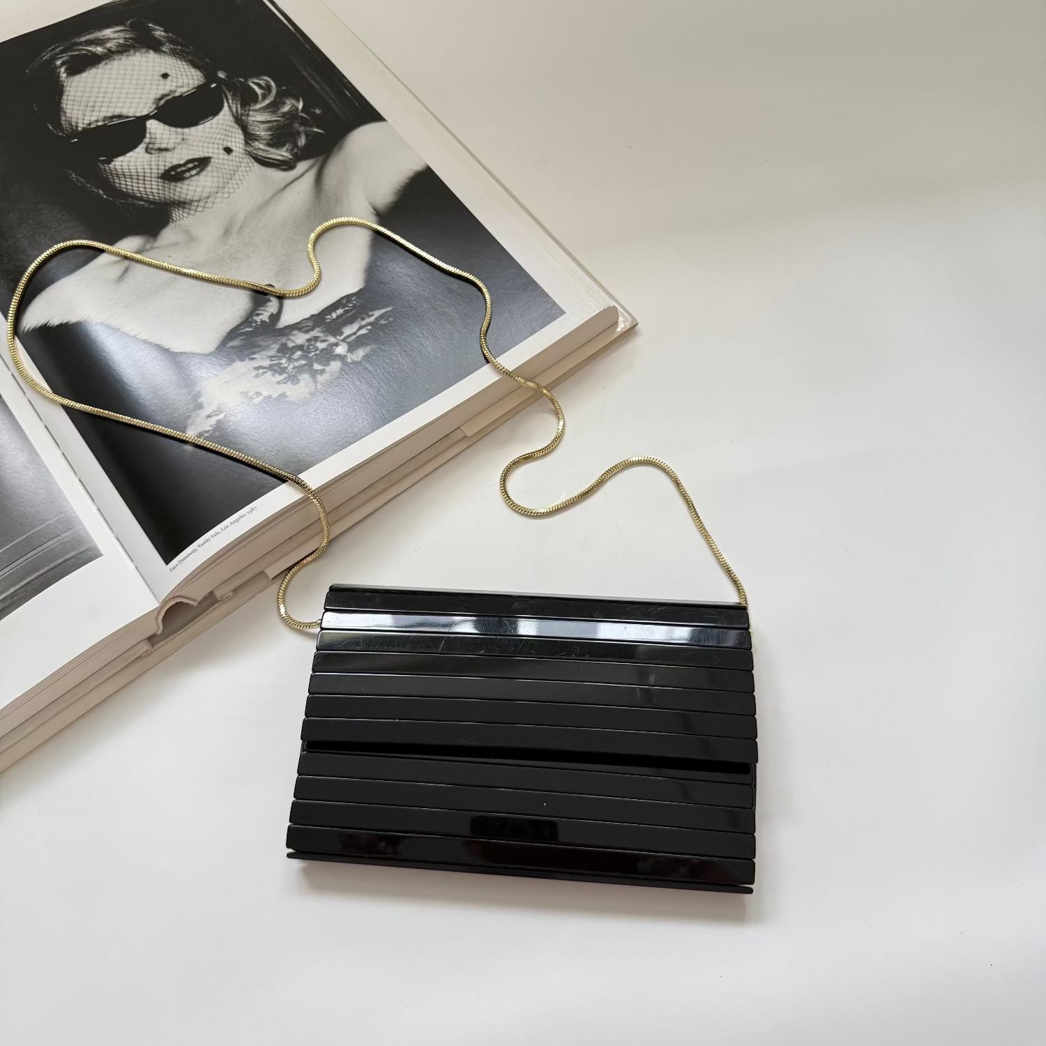 Black Party Pochette Clutch Black