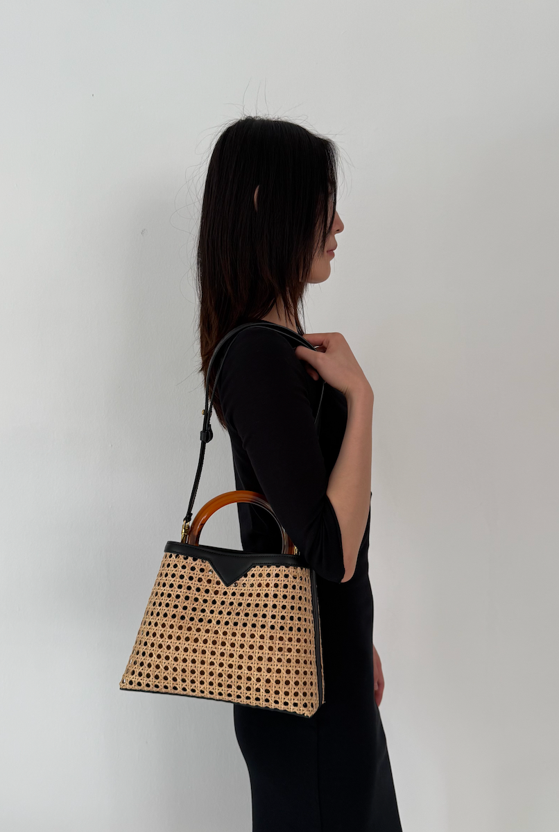 Miller 9 Rattan Nyonya Top Handle
