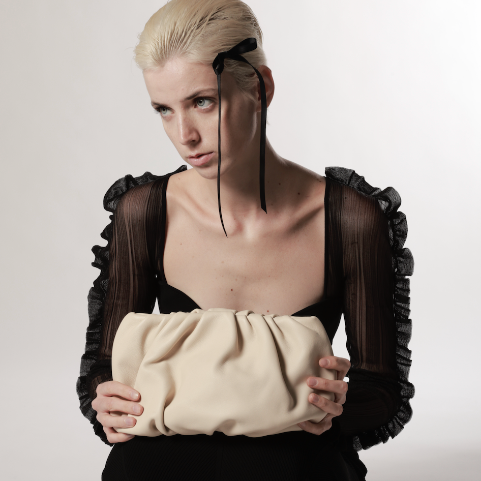 Bubble 12 Cloud Cream Clutch