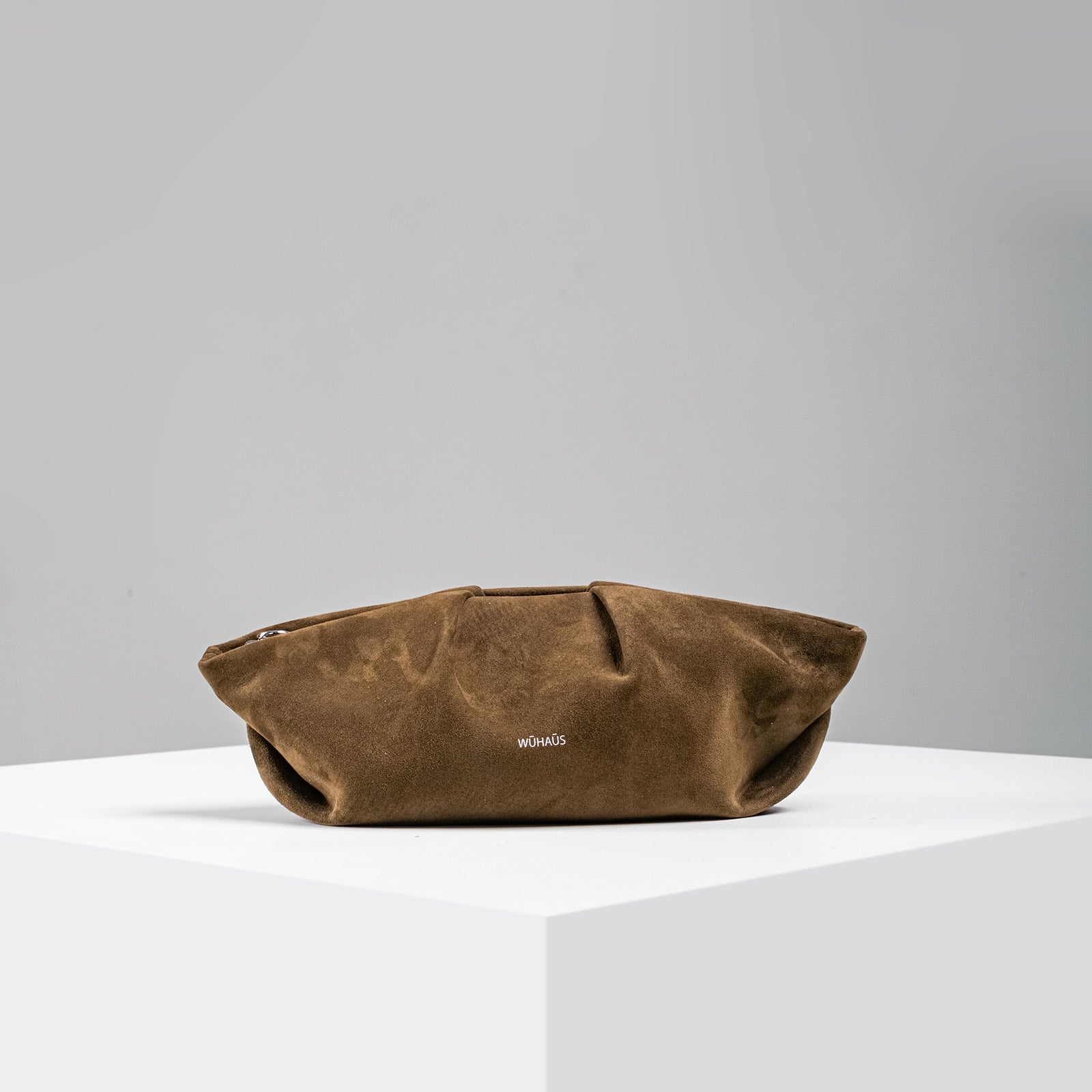 Mori Moss Suede Leather Clutch (COMING SOON)
