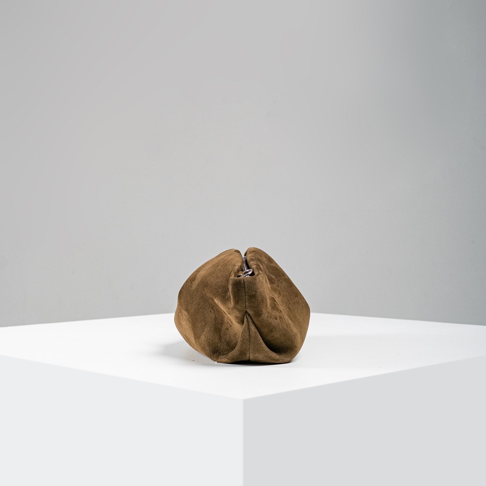 Mori Moss Suede Leather Clutch (COMING SOON)