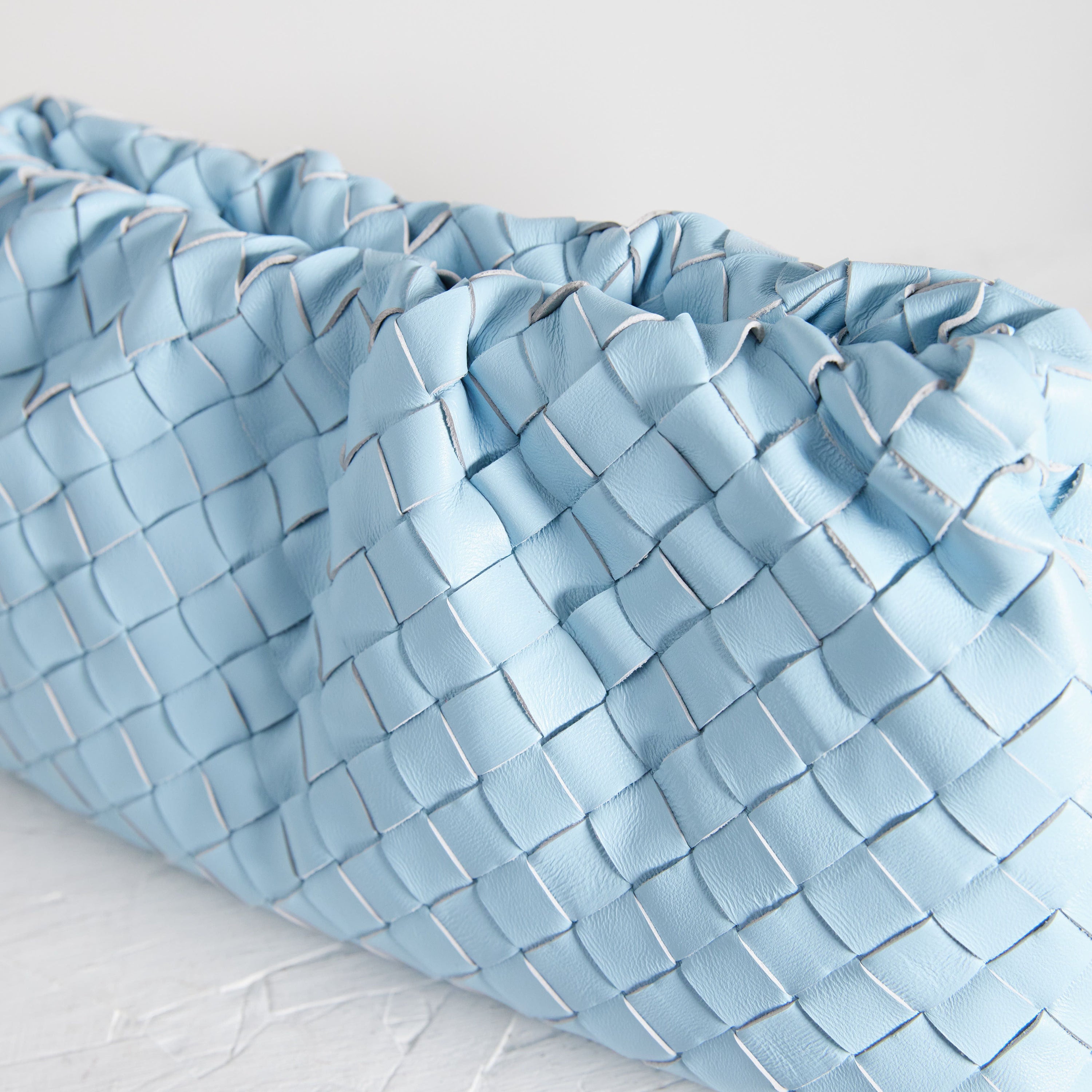 Roll 20 Interknit Sky Blue Clutch