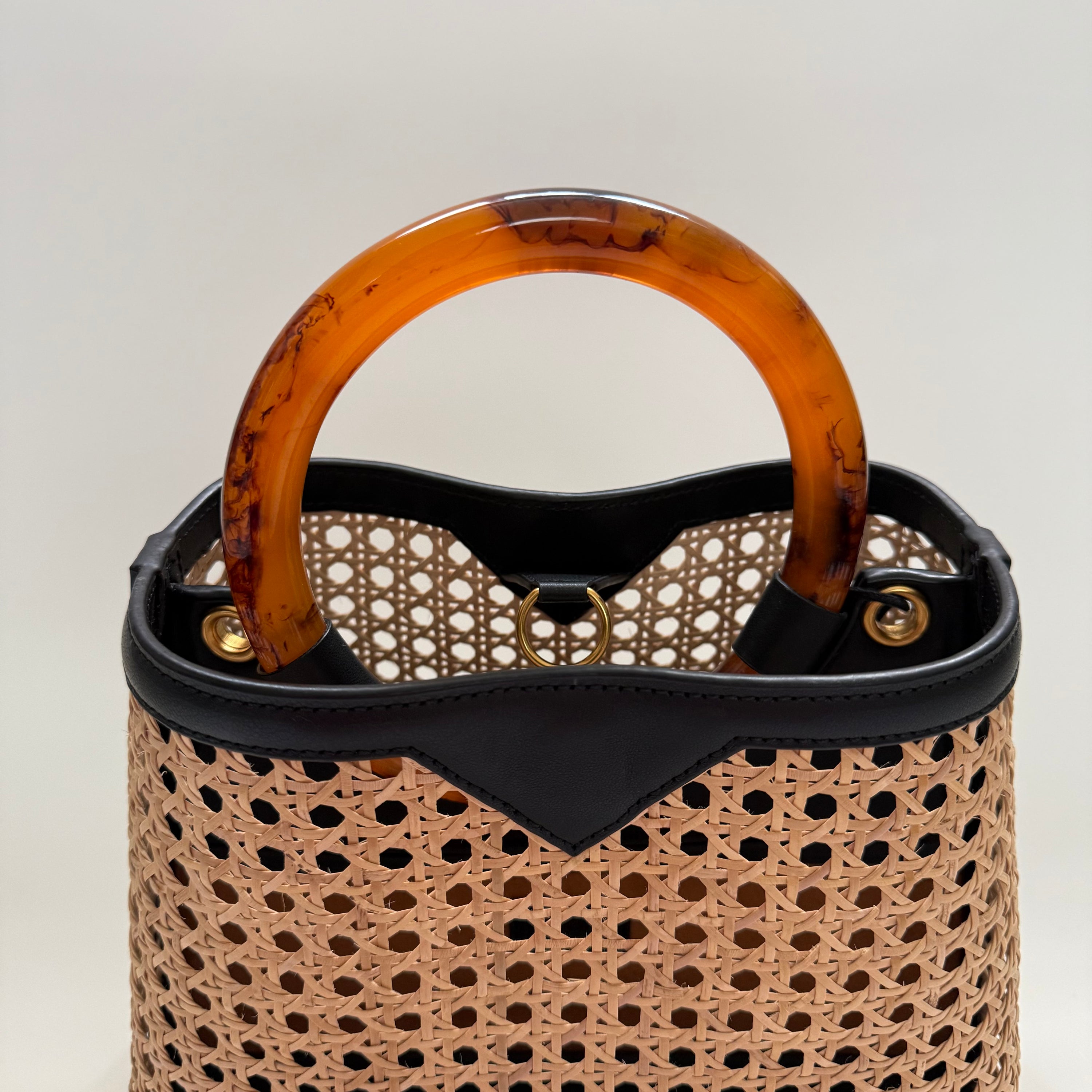 Miller 9 Rattan Nyonya Top Handle