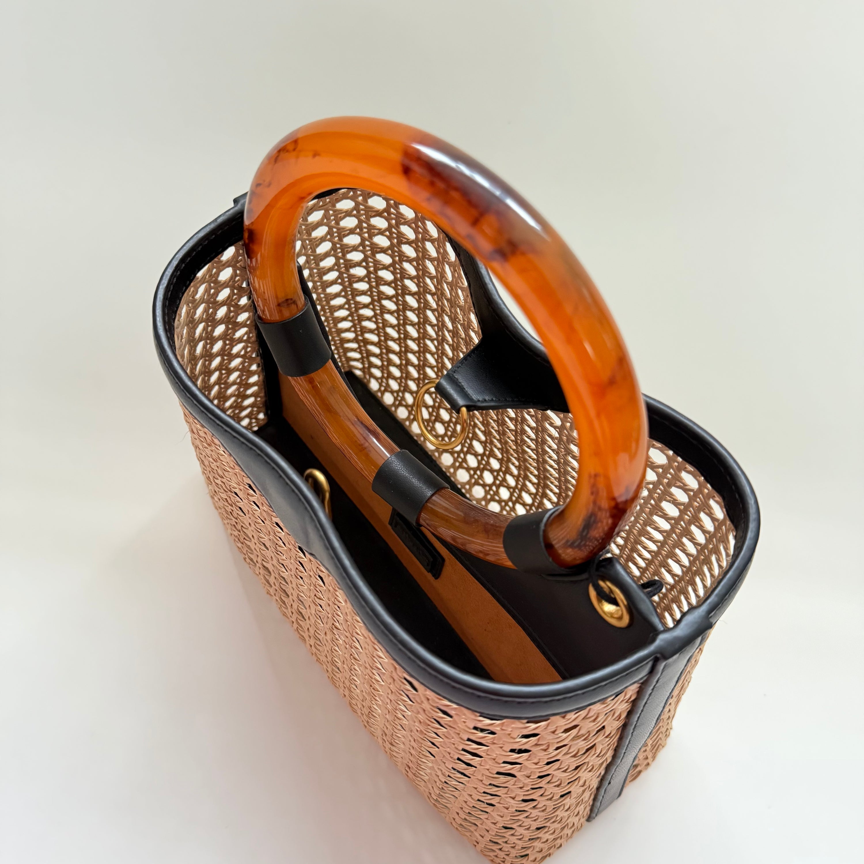 Miller 9 Rattan Nyonya Top Handle