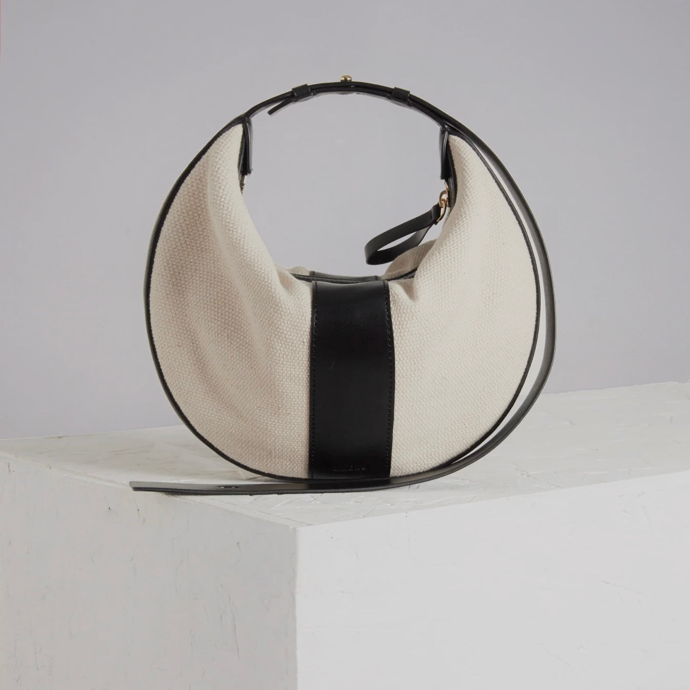 Cookie 28 Canvas Black Shoulder Bag (coming soon)