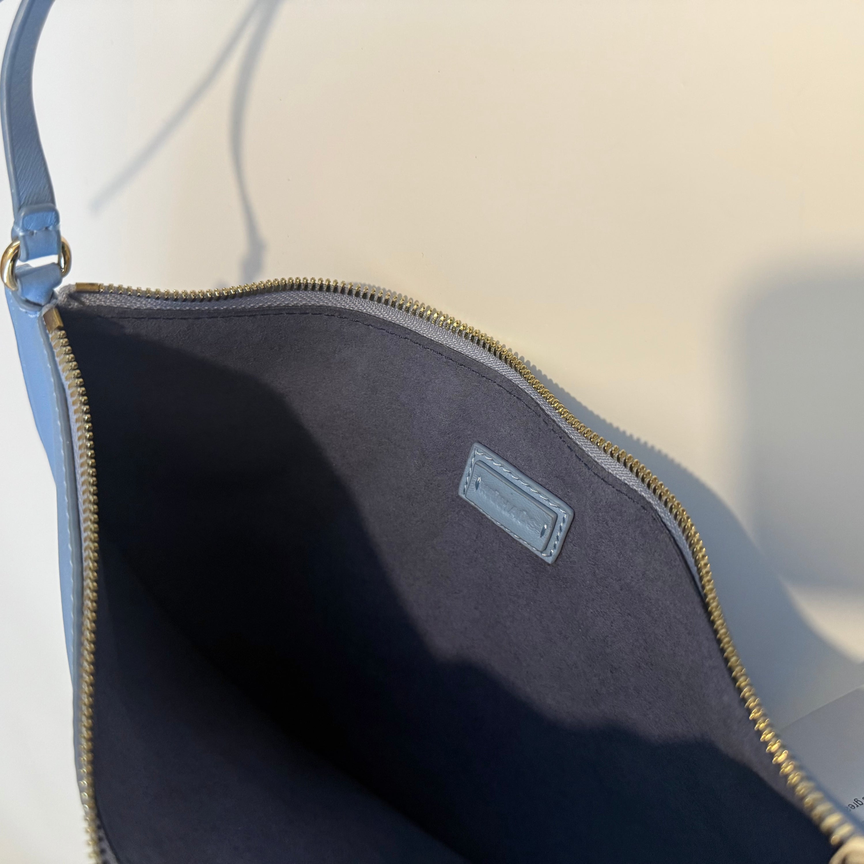 Babalon Stud Blue Shoulder Bag