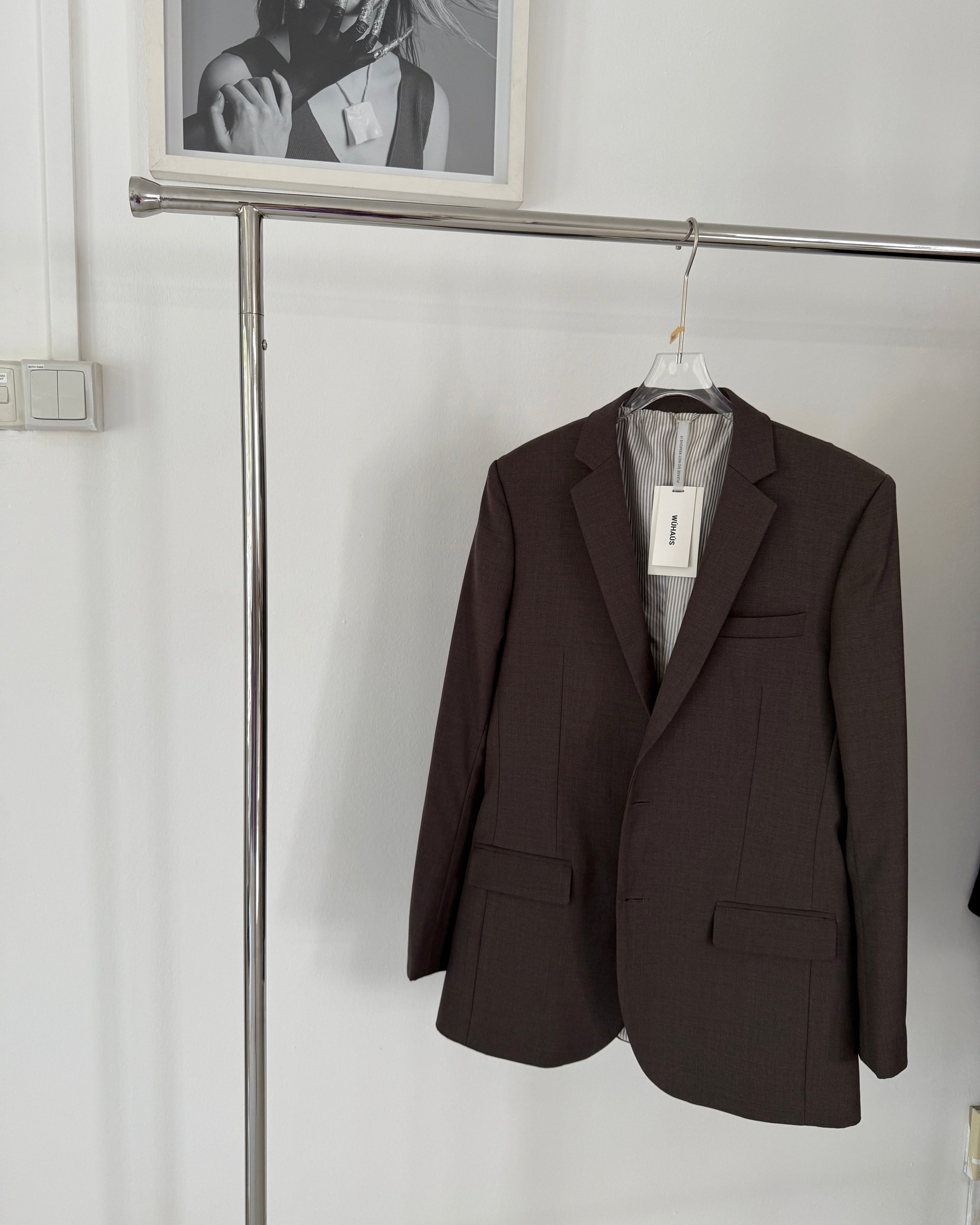 Vintage Tailored Yaly Couture Brown Blazer