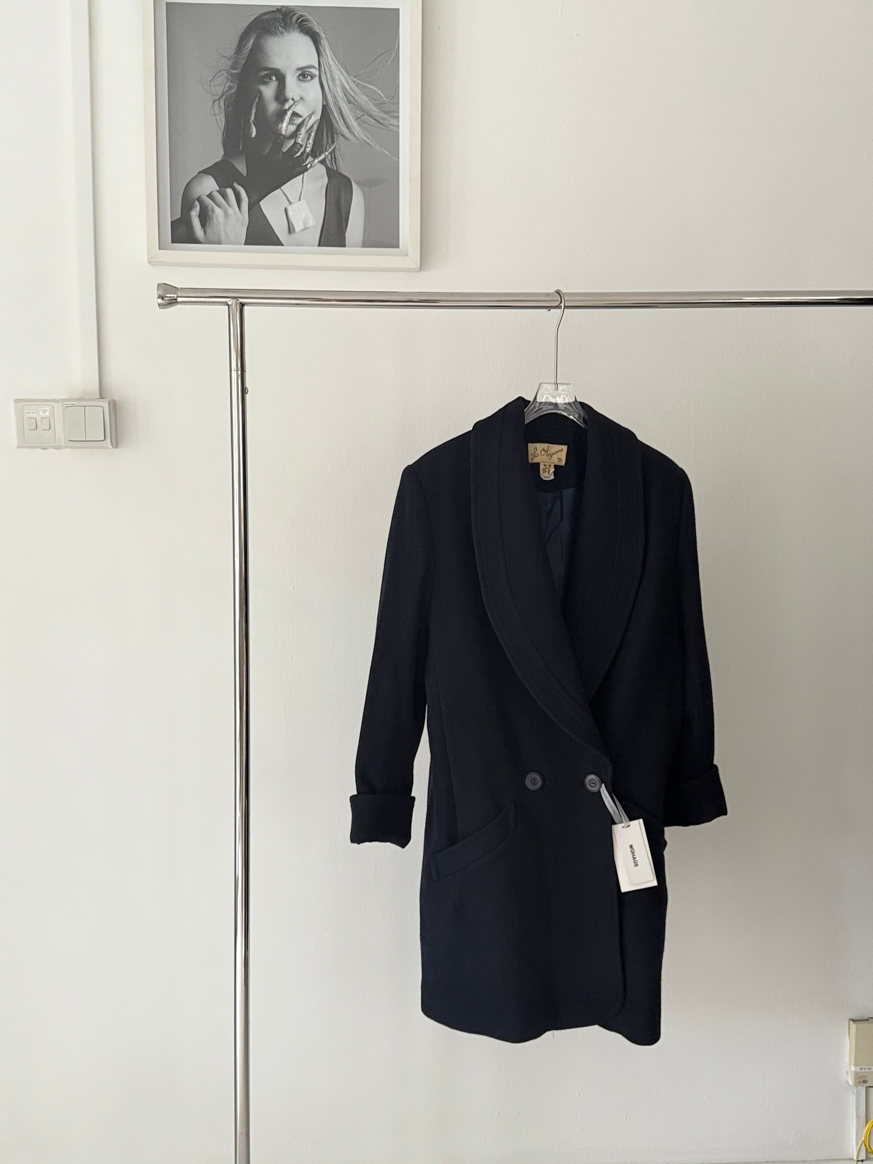 Vintage La Stagiobe Wool Blazer Coat