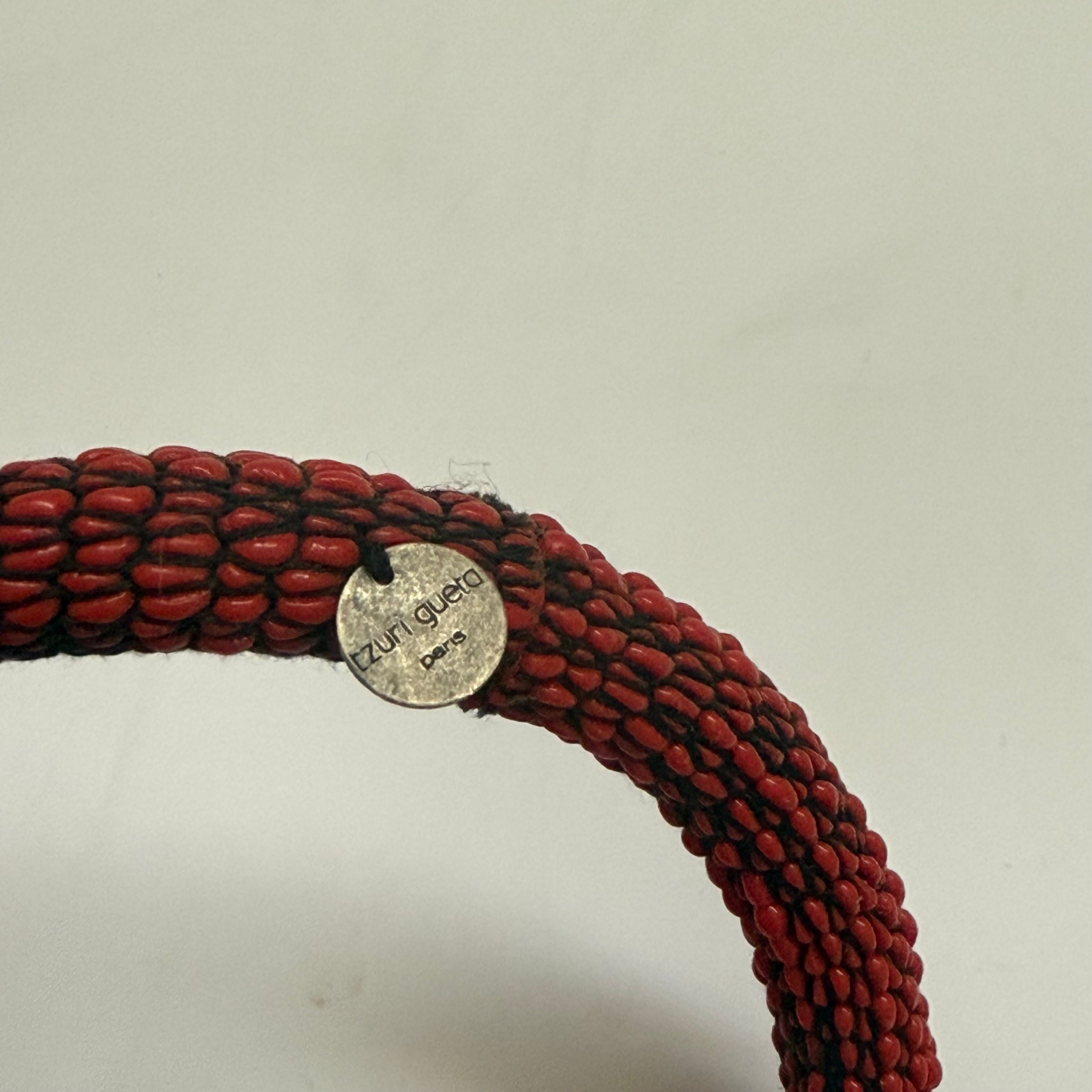 Noeud Red Short Necklace S