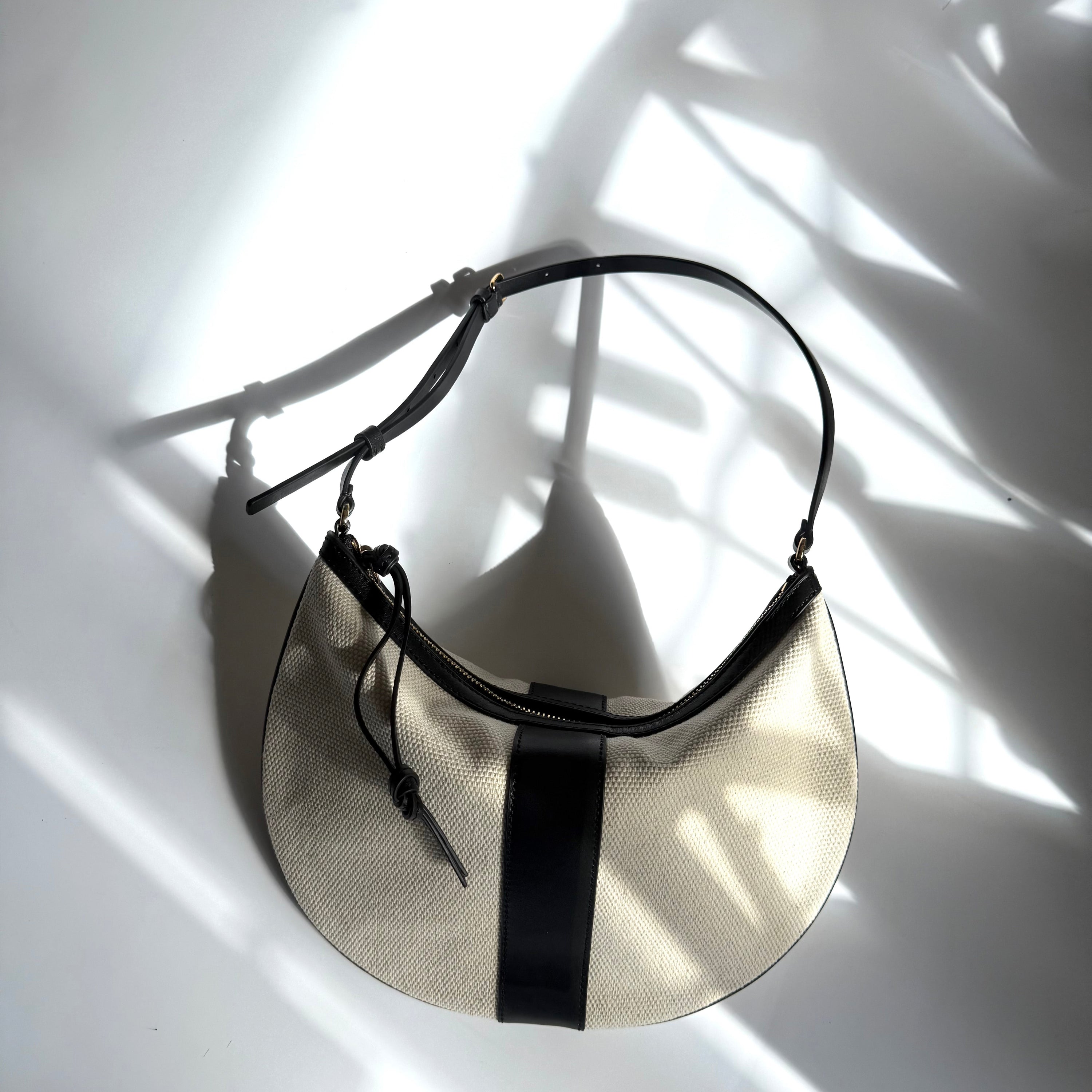 Babalon Moon Canvas Black Calf Trim