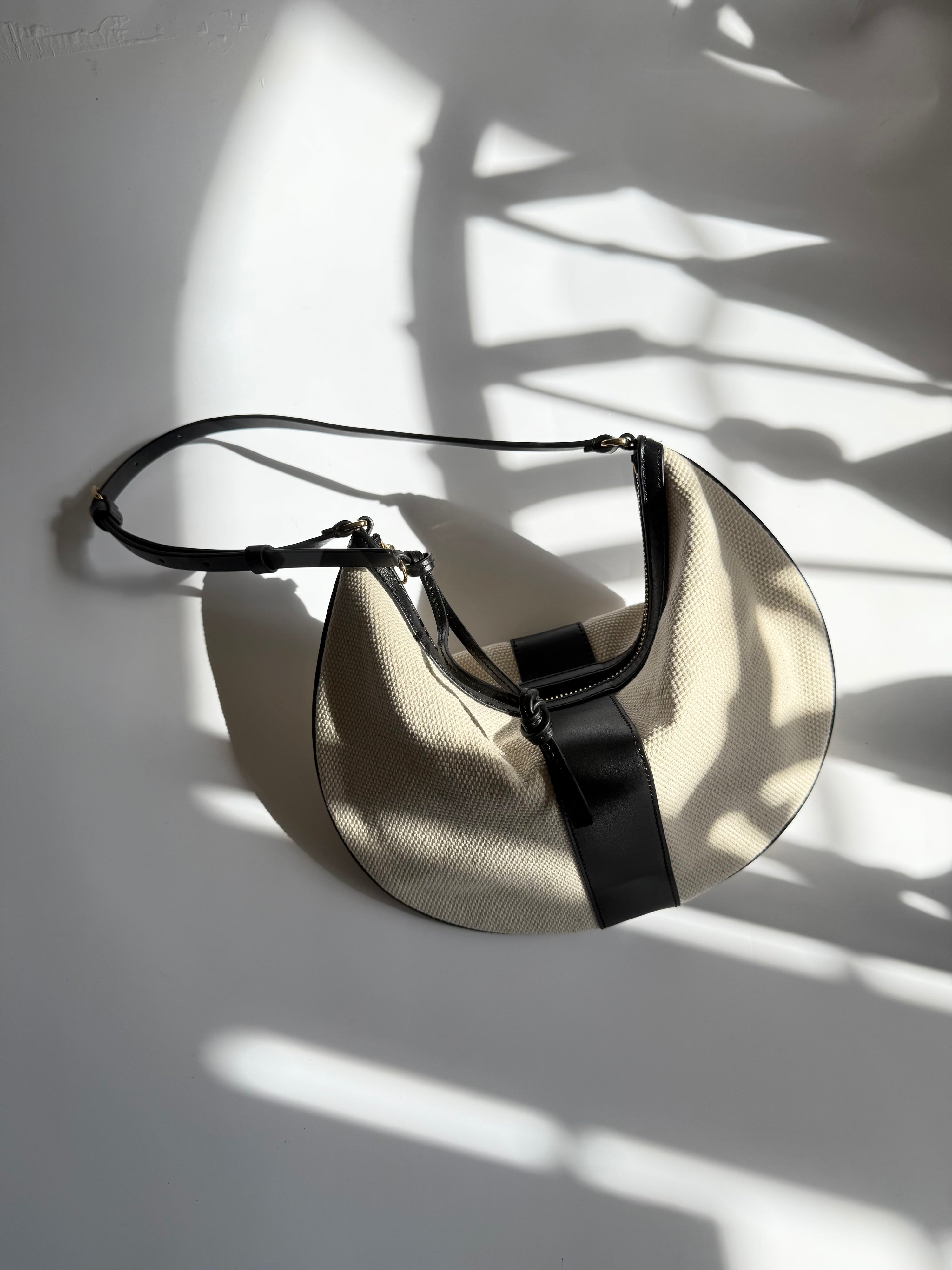 Babalon Moon Canvas Black Calf Trim