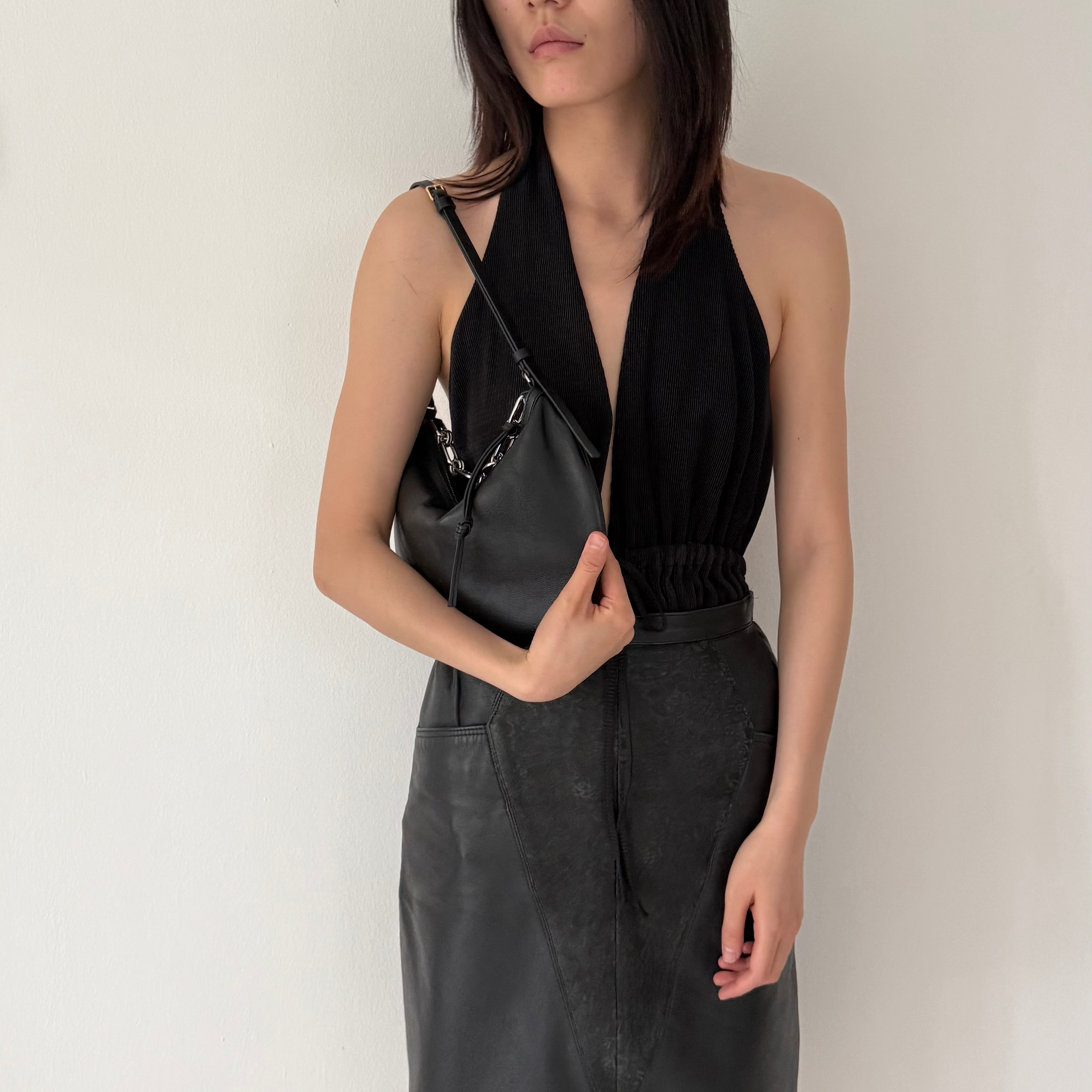 Mini Moon Shoulder Bag Sample