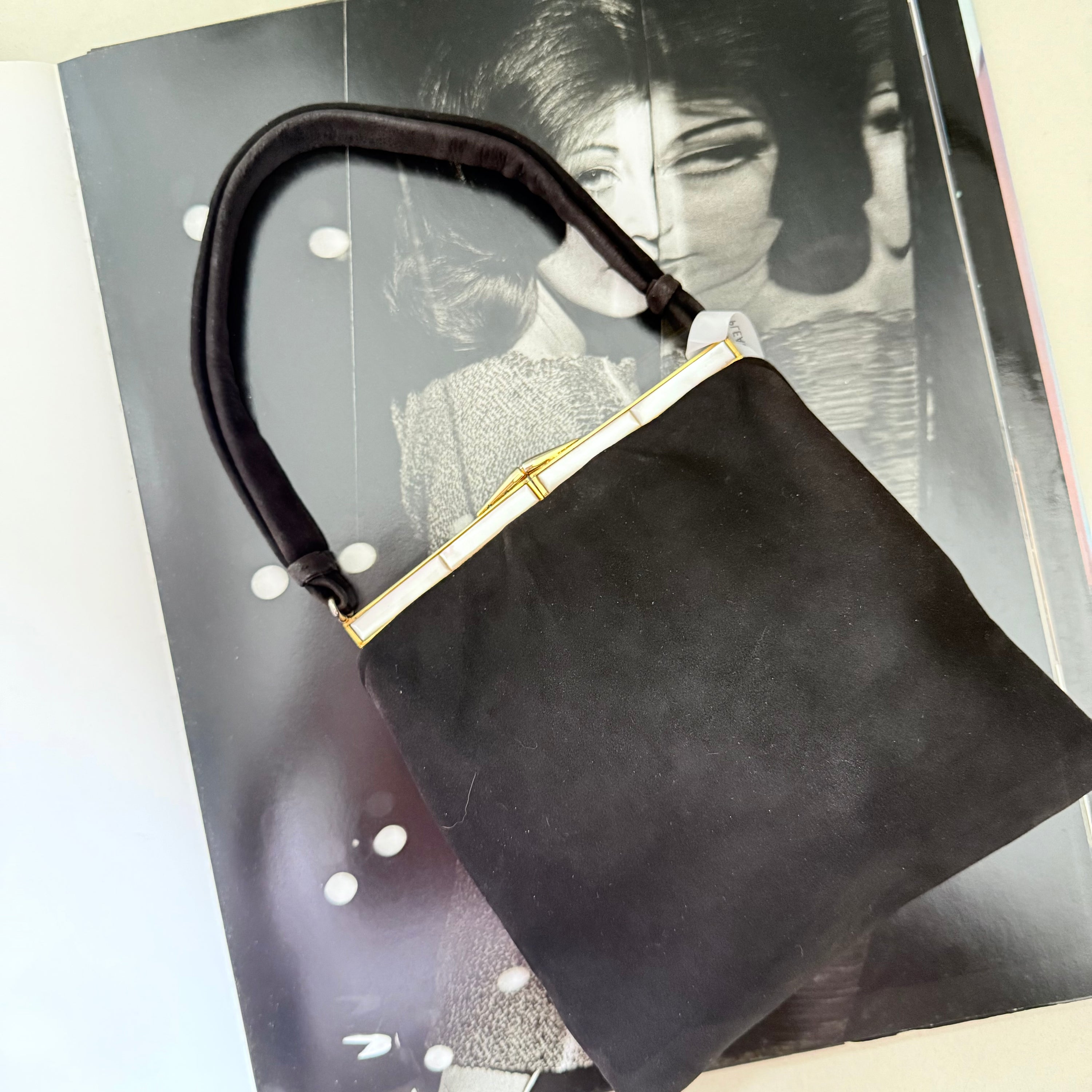 Vintage Spulcioni Firenze Suede Evening Purse
