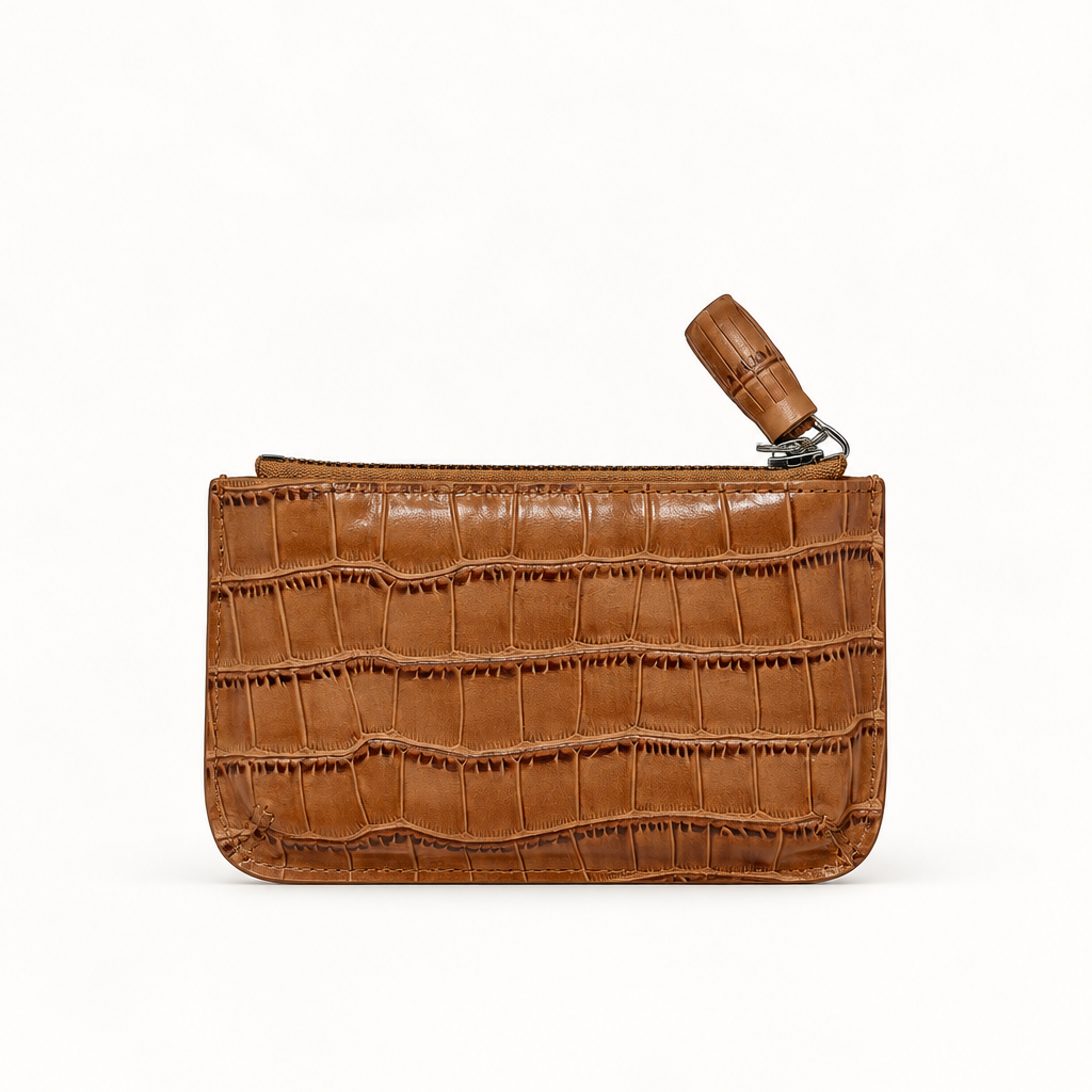 Le Coin Caramel Croco-Embossed (Coming Soon)