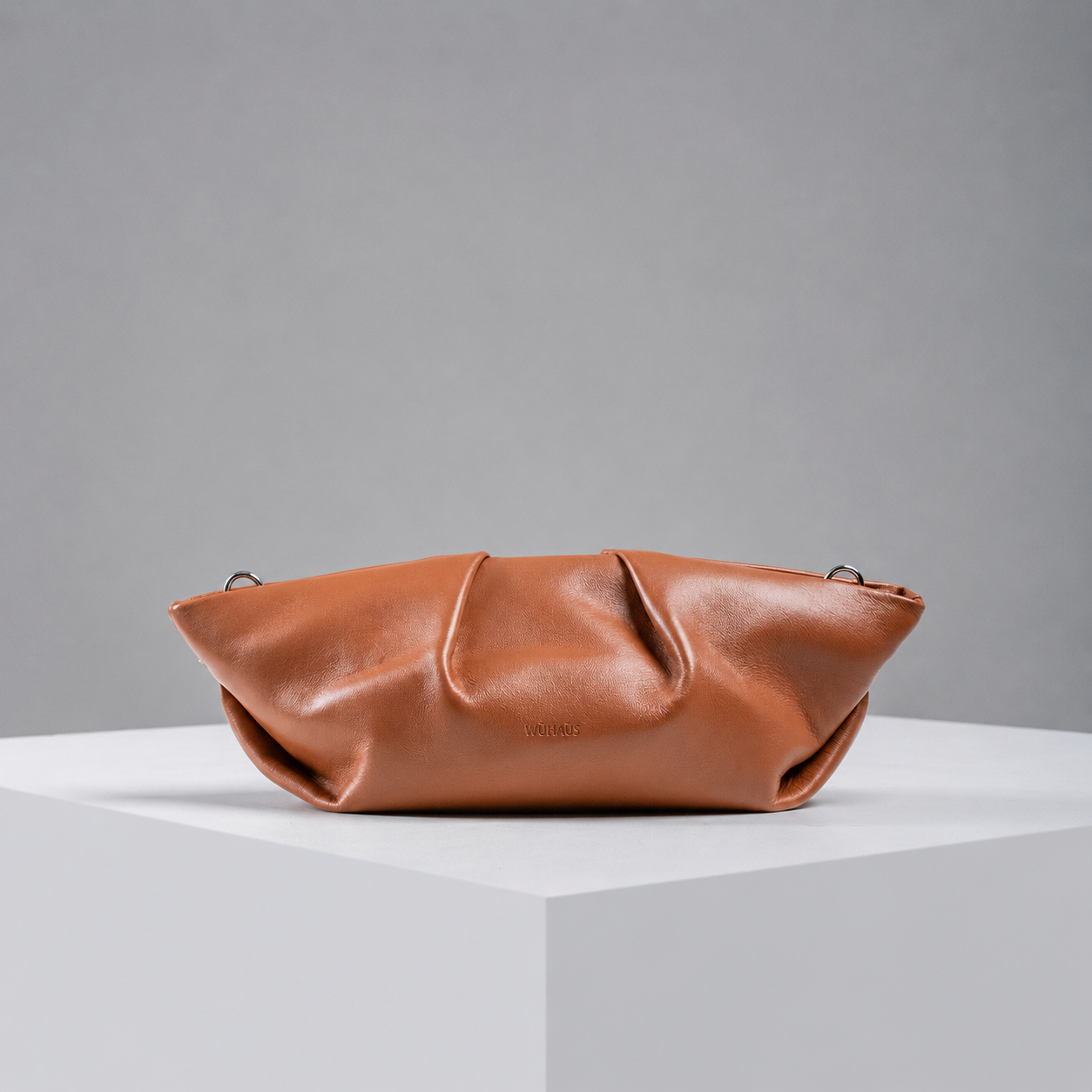 Mori Tan Lightweight Leather Clutch
