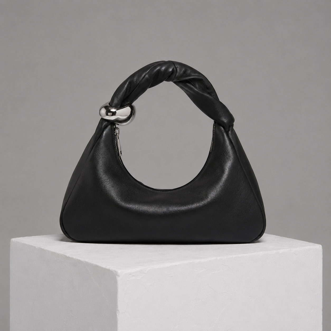 Orbit Lightweight Leather Sculptural Bag (COMING SOON)