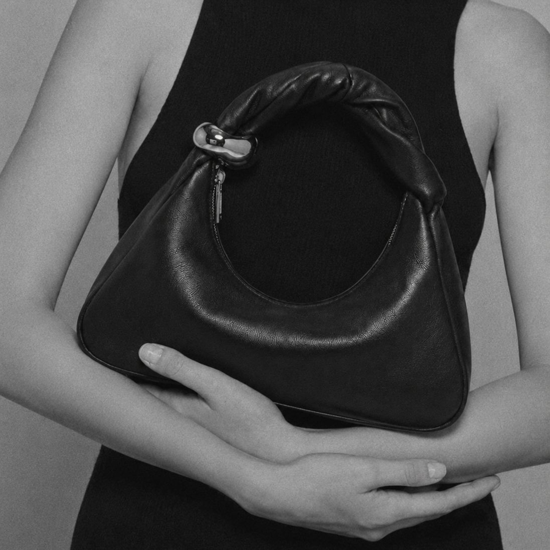 Orbit Lightweight Leather Sculptural Bag (COMING SOON)