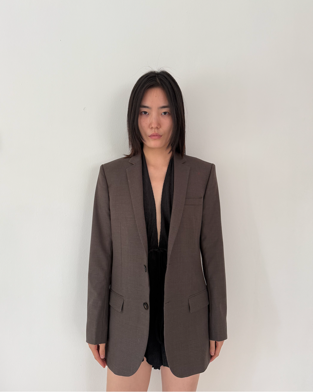 Vintage Tailored Yaly Couture Brown Blazer