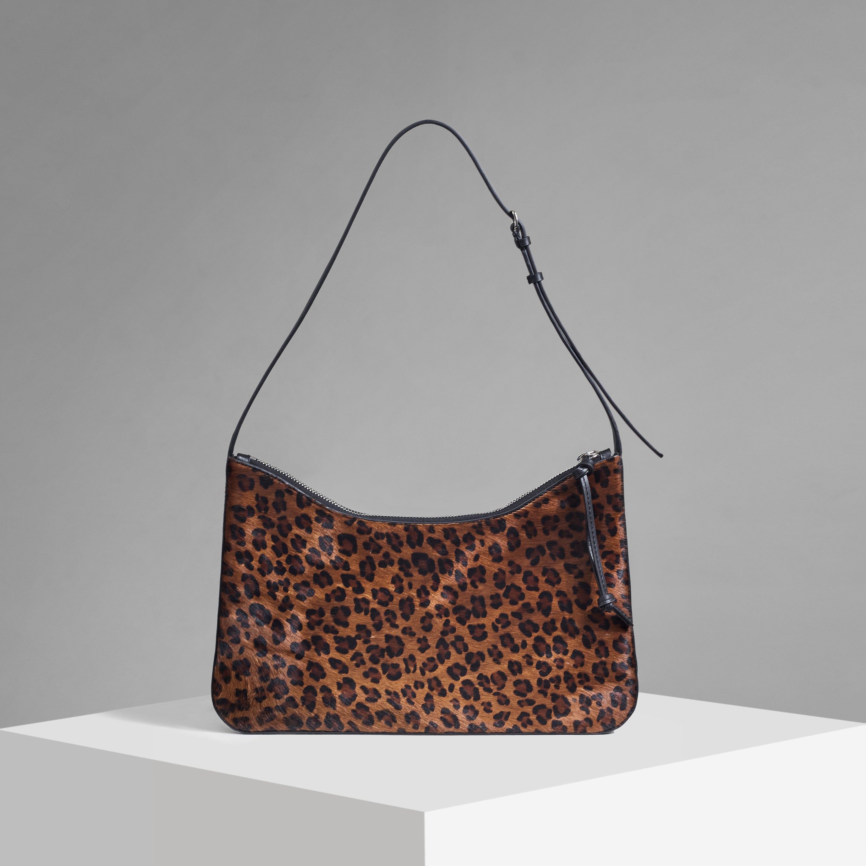 Veil Leopard Print Shoulder Bag