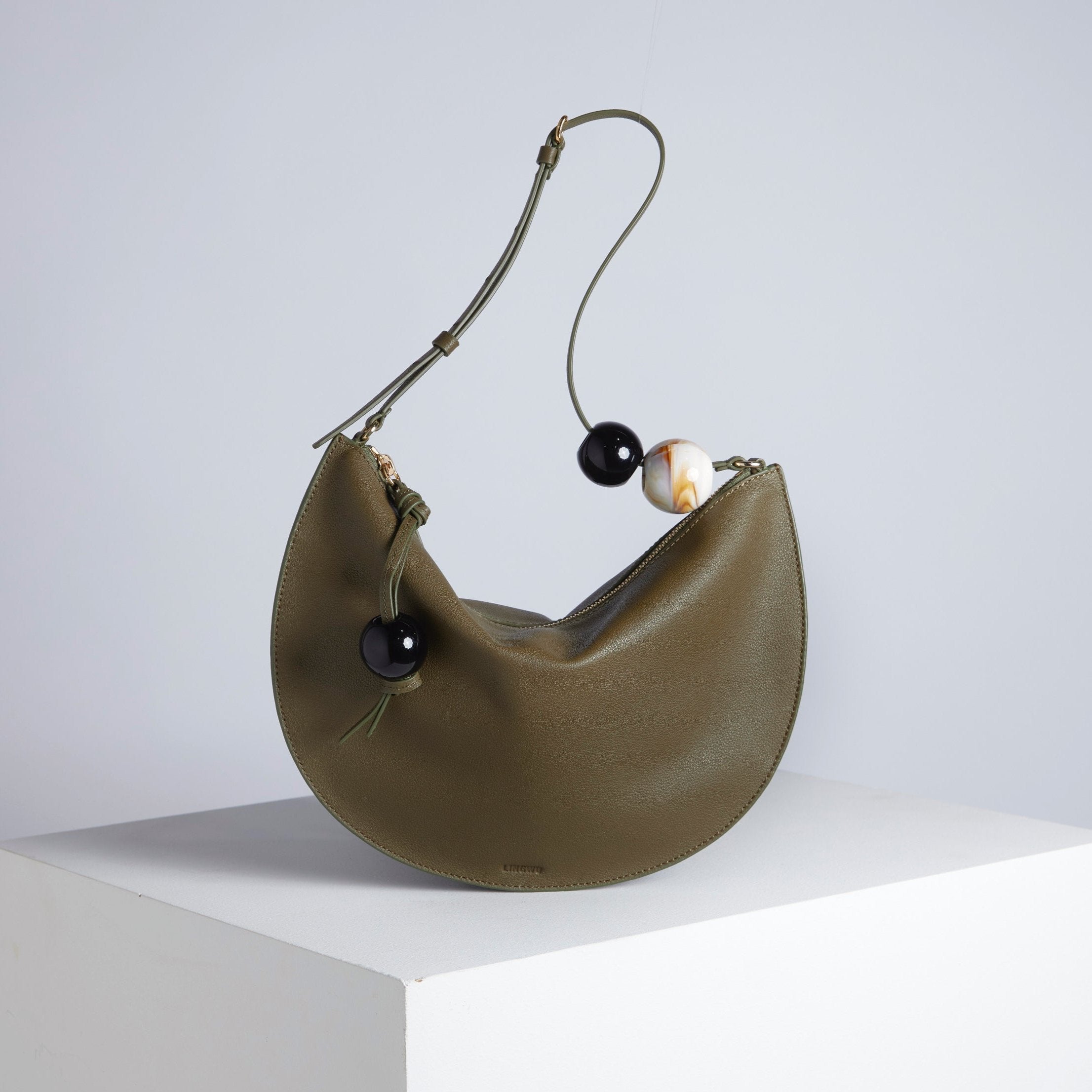 Babalon Olive green Shoulder Bag